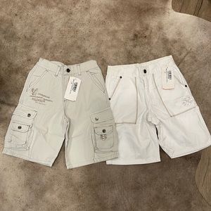 2-NWT Boy’s GMS 100% Cotton Shorts Size 8